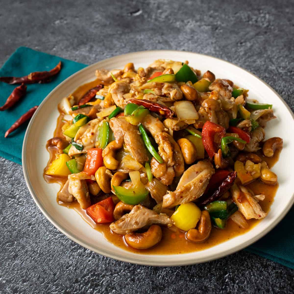 Cashew Chicken meal.